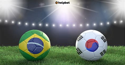 brazil vs south korea betting
